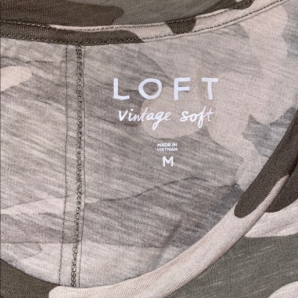 loft camo top - Picture 2 of 3